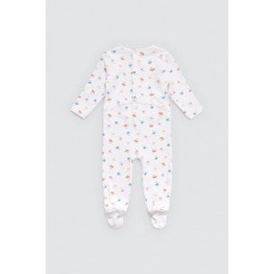 Tutina per neonato a maniche lunghe con stampa pioggia