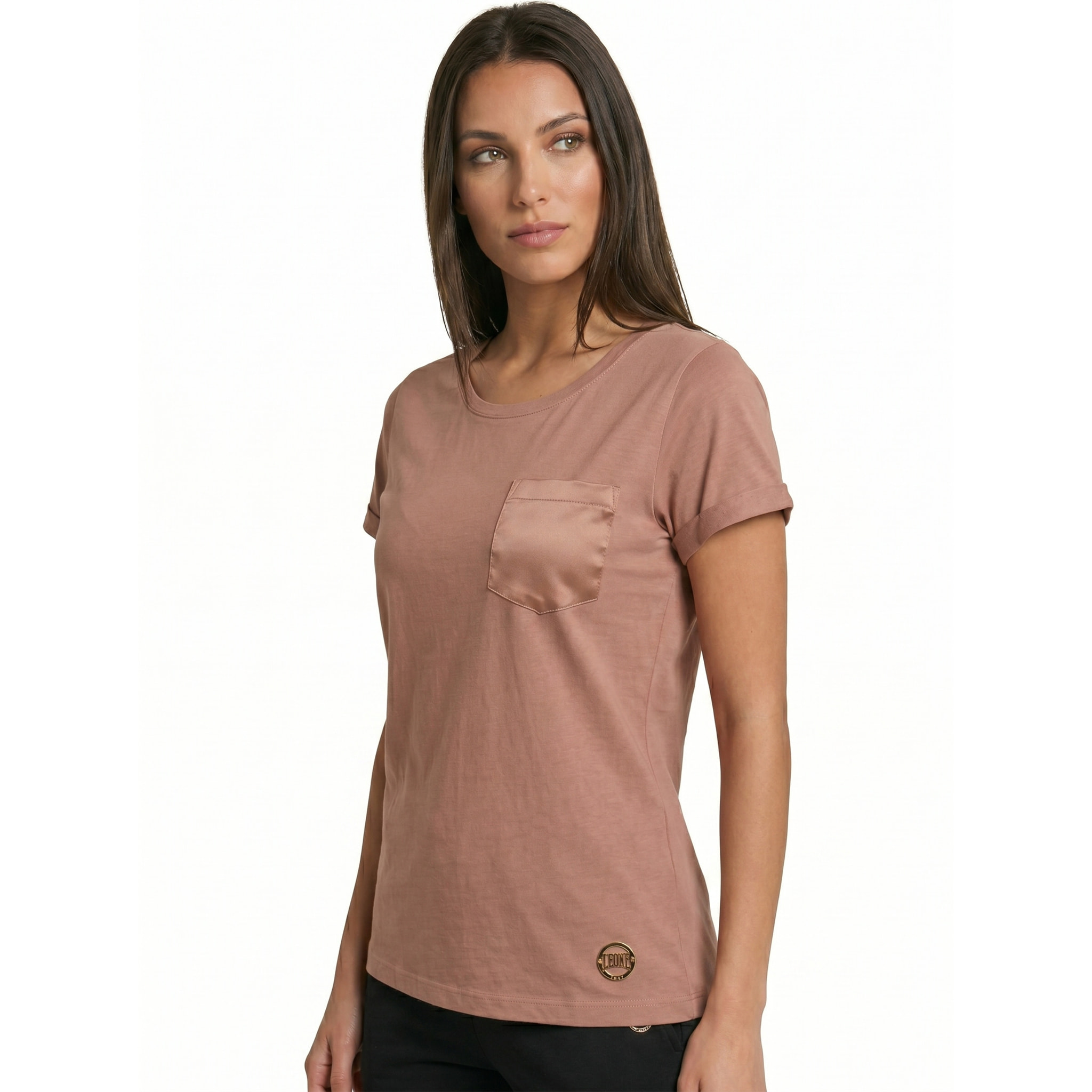 Camiseta elegante de manga corta para mujer