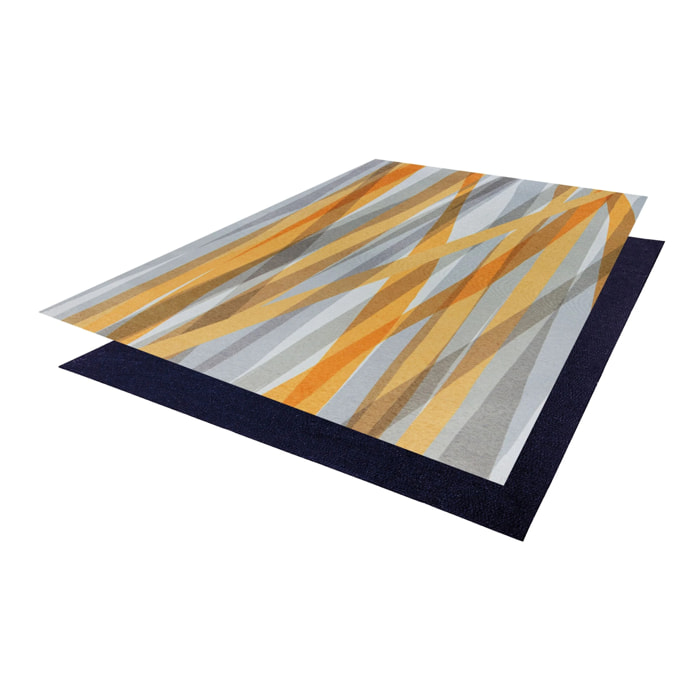 Tapis ISABELLA Gris/Ocre