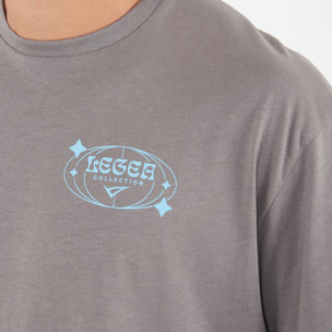 T-shirt in cotone BIGGER grigio