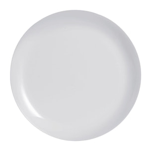 Assiette plate Diwali Granit - Luminarc - verre opale extra résistant