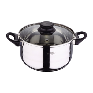 Juego de bateria de cocina de 5pc + wok en aluminio forjado san ignacio.