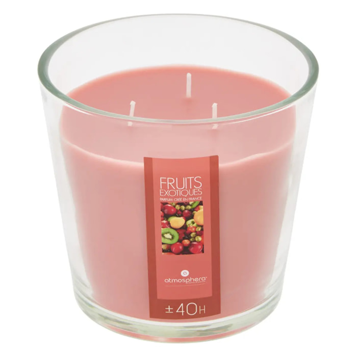 Bougie parfumée fruits exotiques 500g