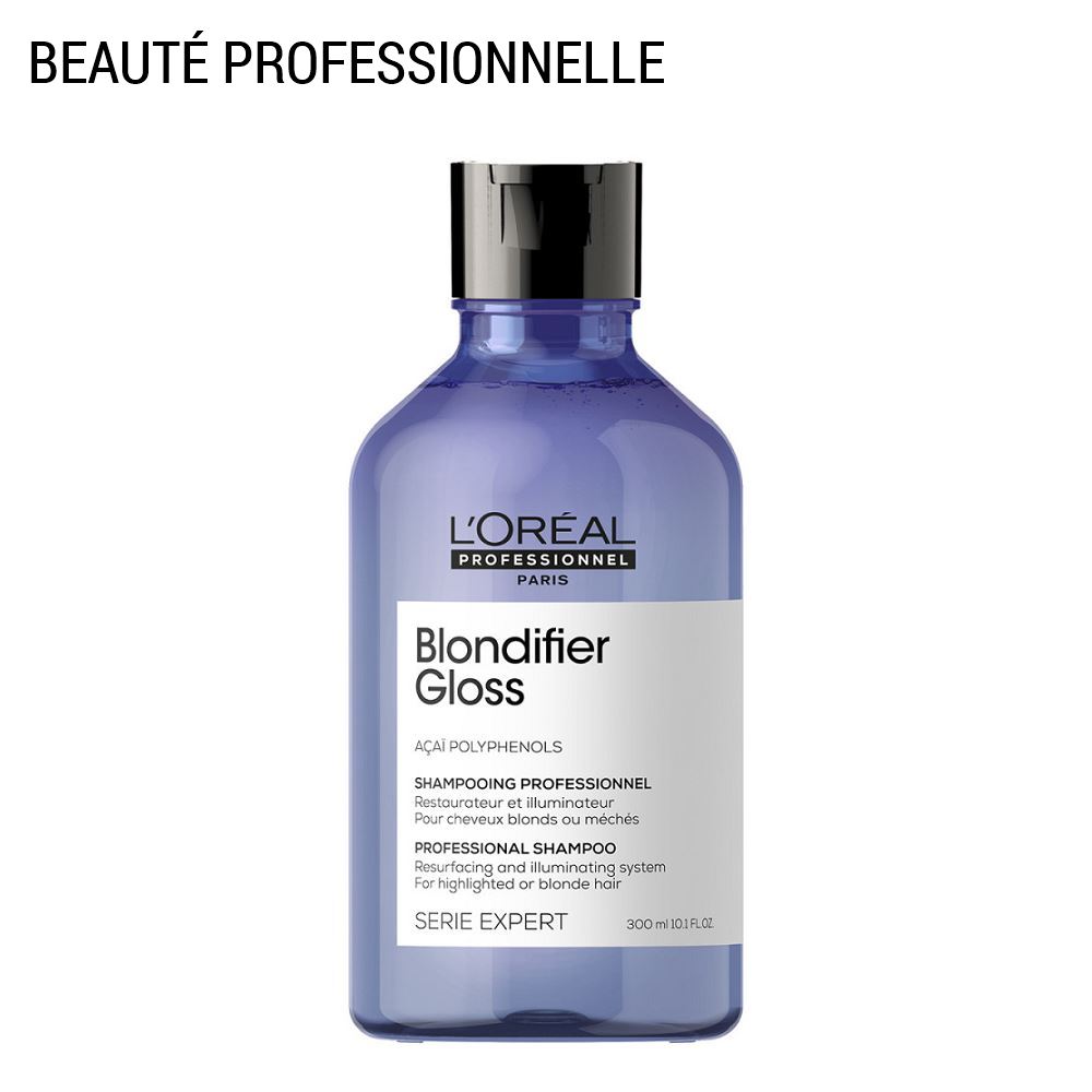 Série Expert Blondifier - Shampoing illuminateur pour cheveux blonds ou méchés 300 ml