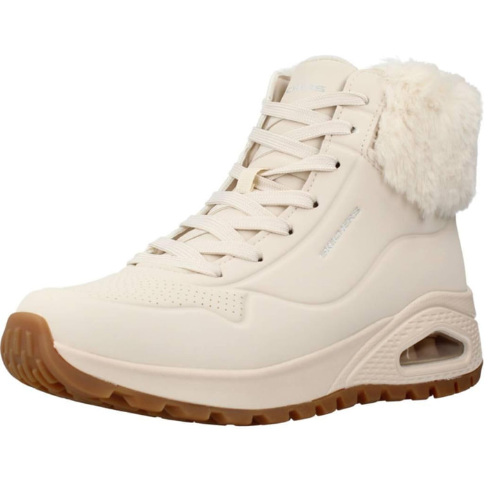 Botines Mujer Uno Rugged Fall Air Beis