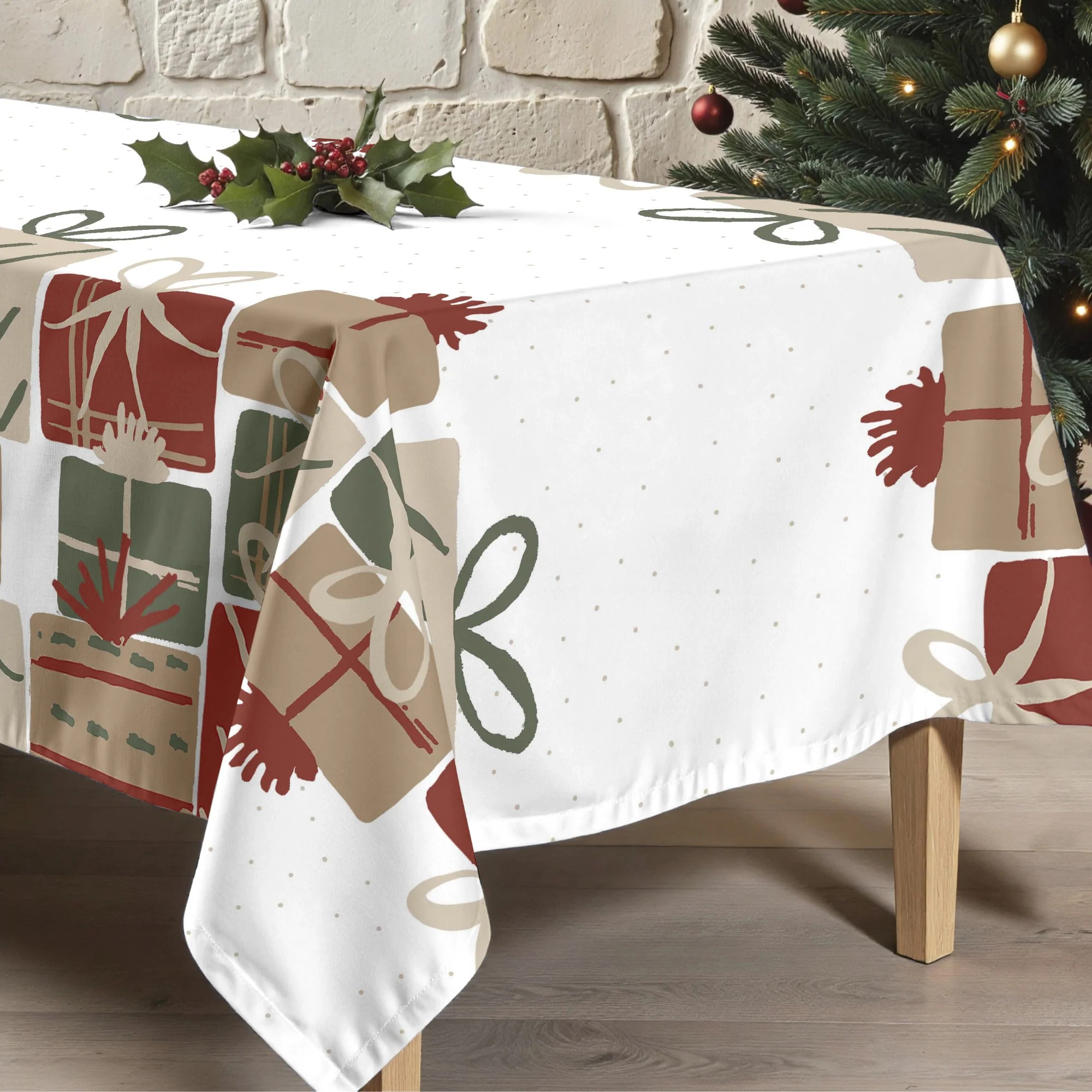 Nappe en résine Anti-tâches Christmas Present