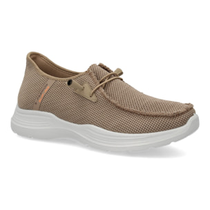 Zapatiilas deportivas comodas y ligeras para hombre, con cierre de cordones elasticos