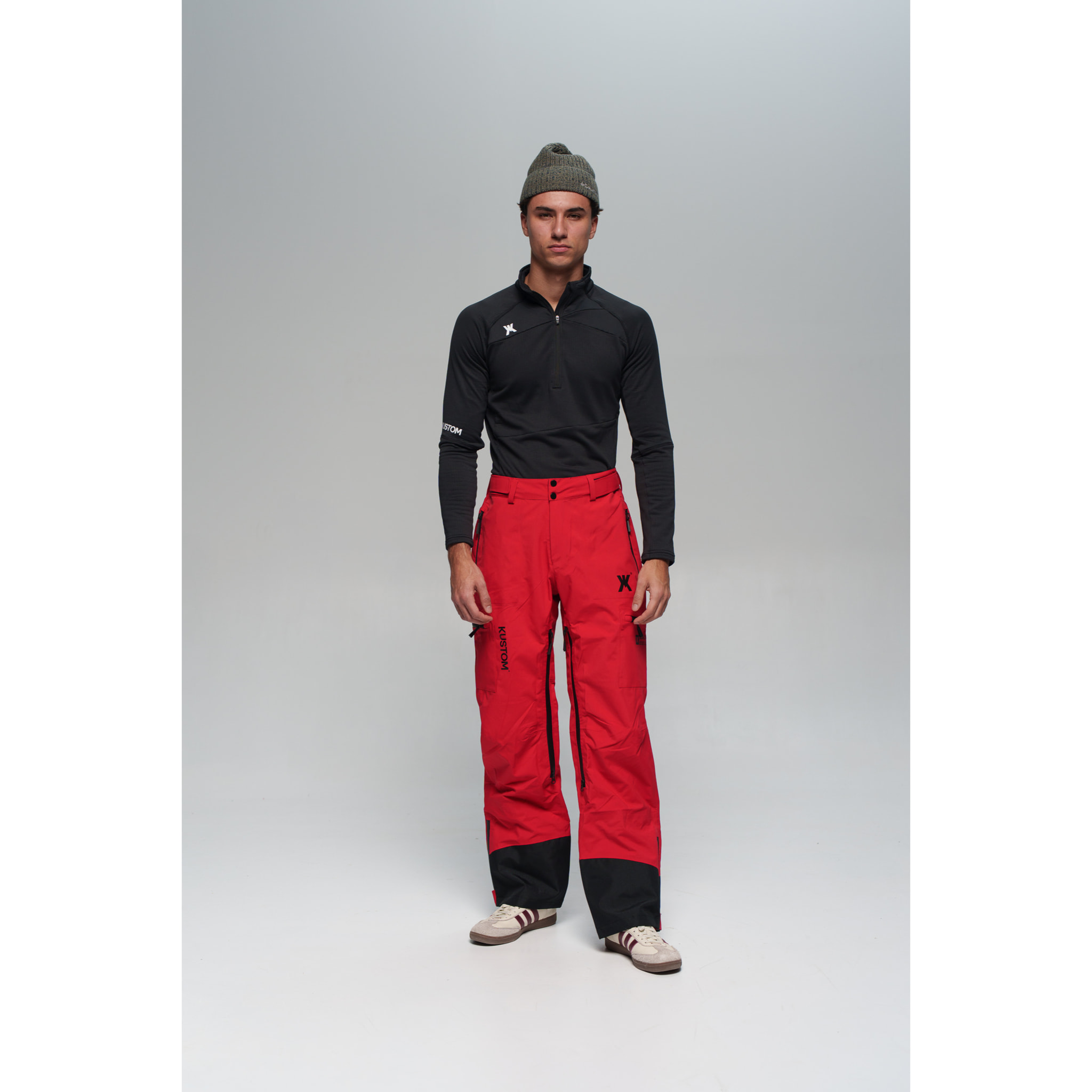 Pantaloni rossi AQUILO KUSTOM UOMO
