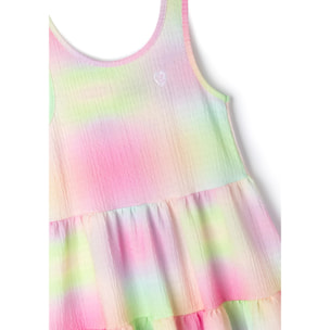 Vestido Volantes Tie Dye