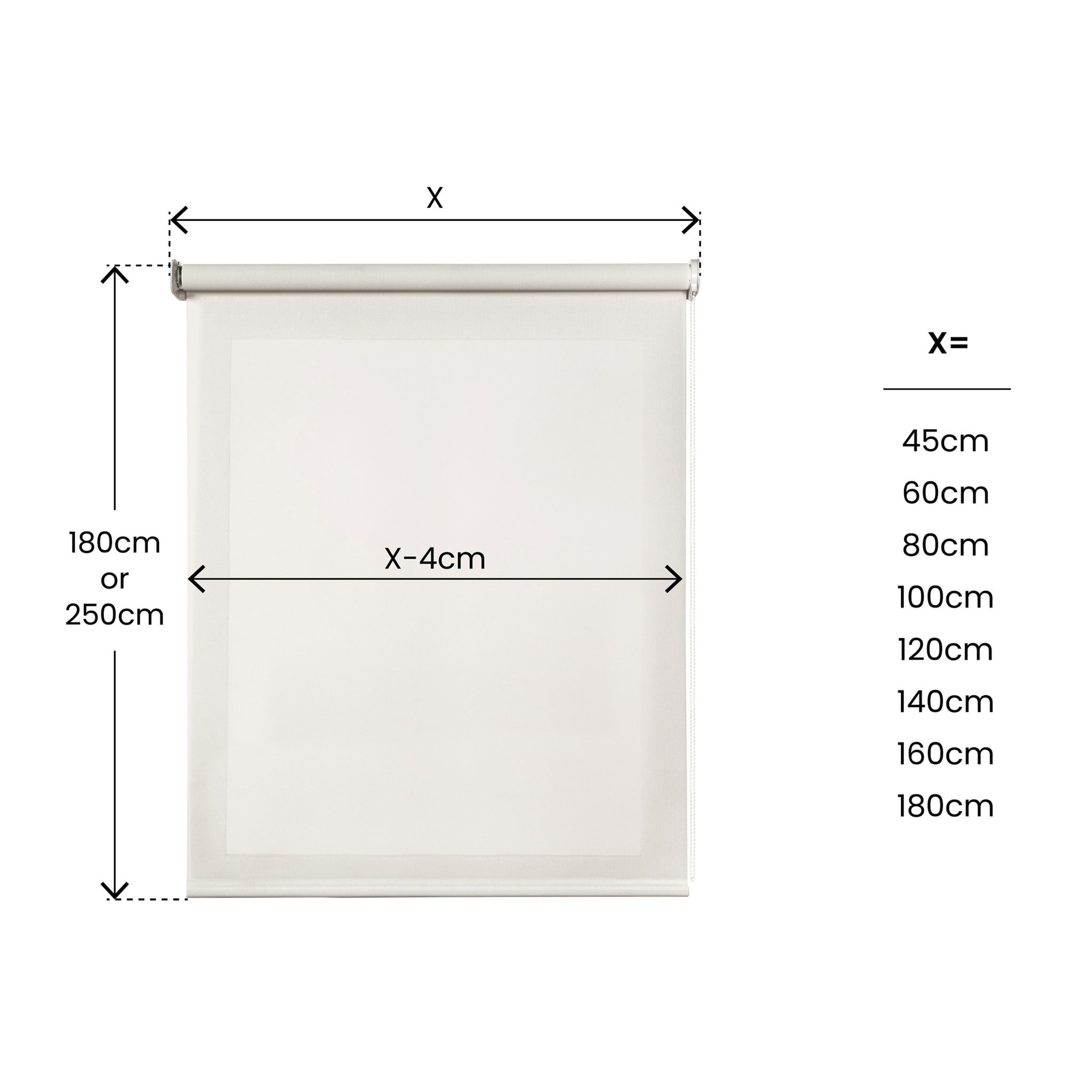 Estor motorizado SCREEN PRO Solar Blanco