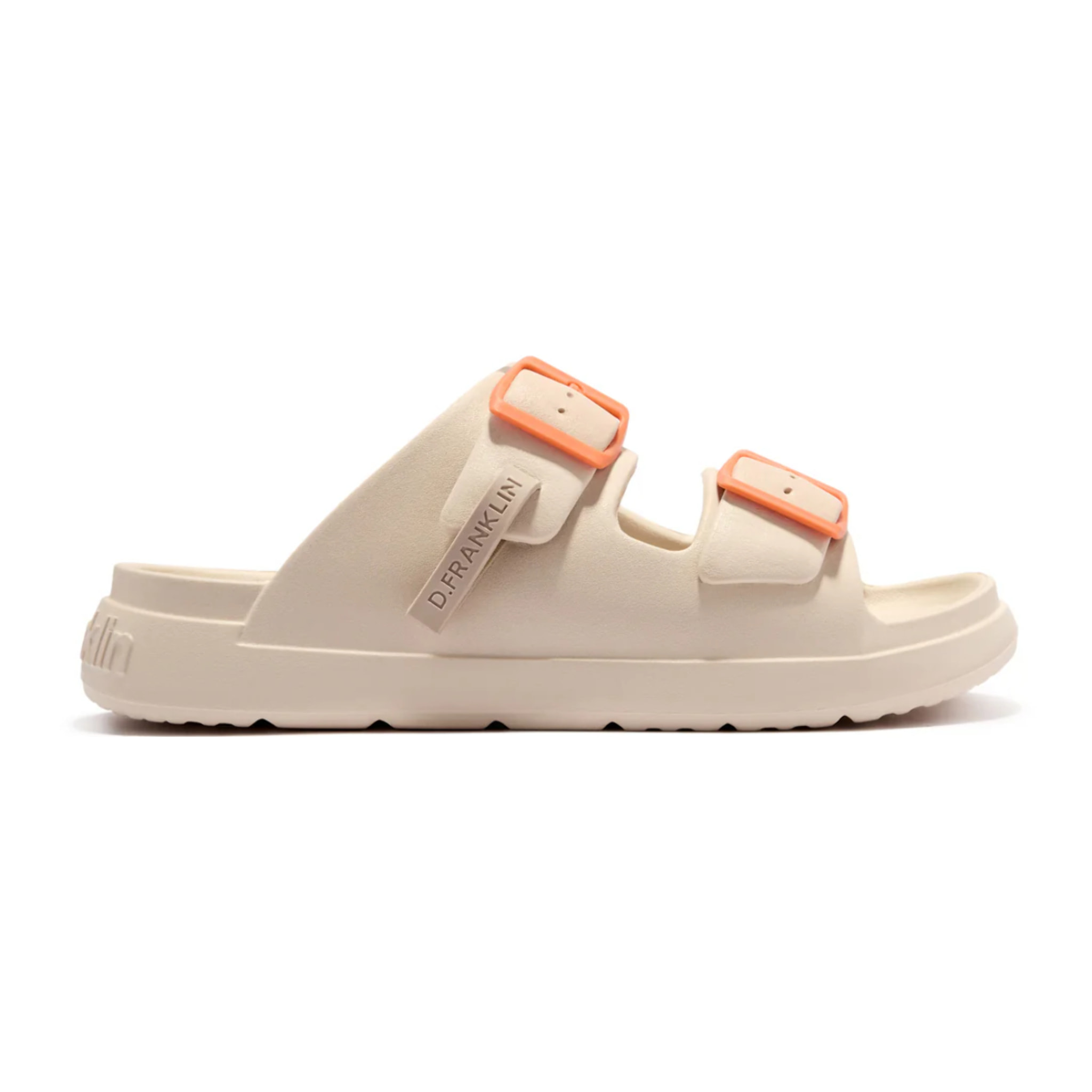 Sandalias Abiertas de Mujer Hebilla Ajustable Vibe Beige