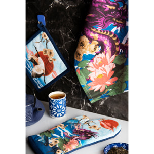 Set Torchons, Manique et Gant Excelsa – Fuji, Coton Multicolore