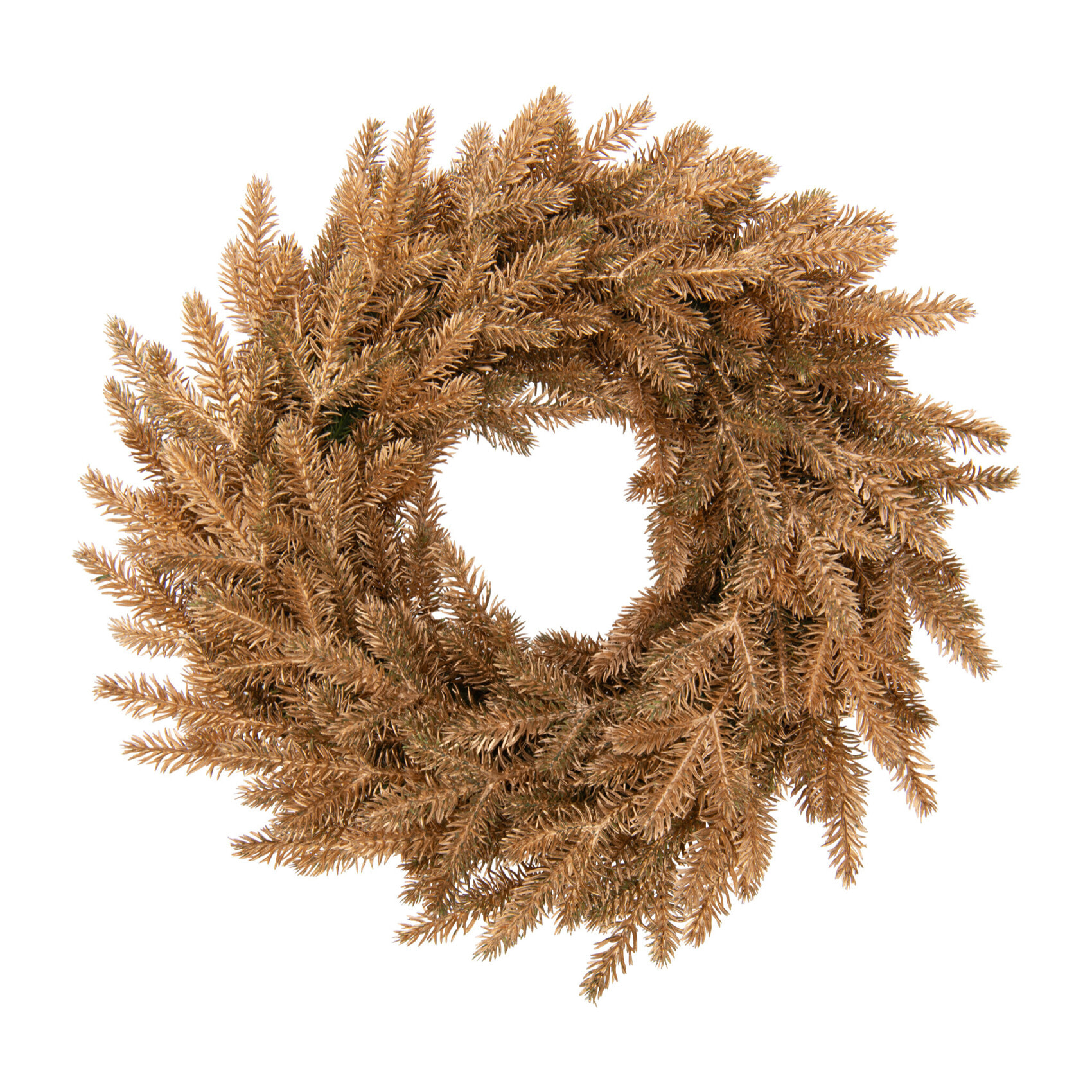 J-Line décoration couronne - plastique - or - medium