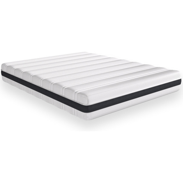 Matelas ressorts ensachés - Mousse à mémoire de forme - HYGIOSPRING