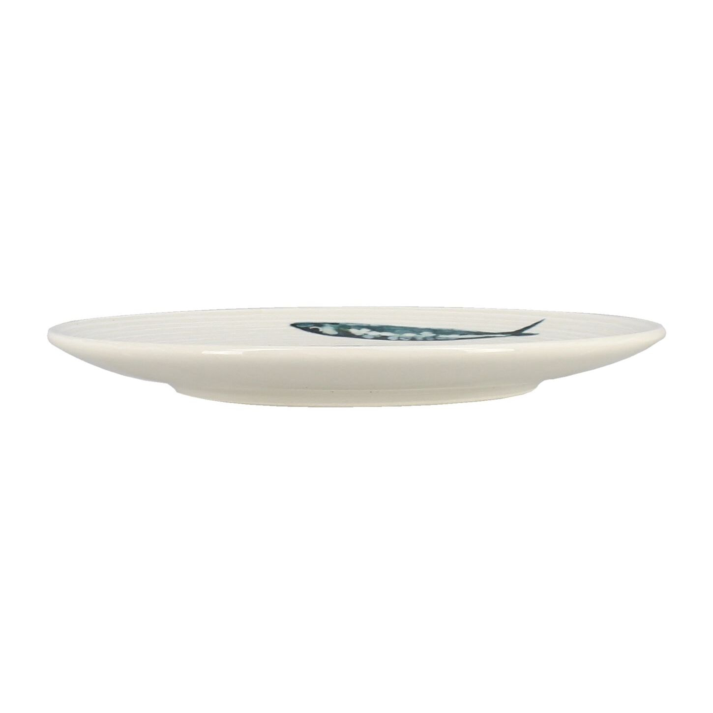 Lot de 6 assiettes à dessert 20cm SARDINE