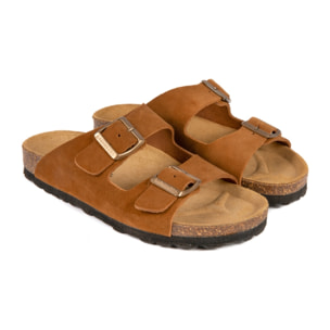 SANDALIA BABUNKERS MARRON