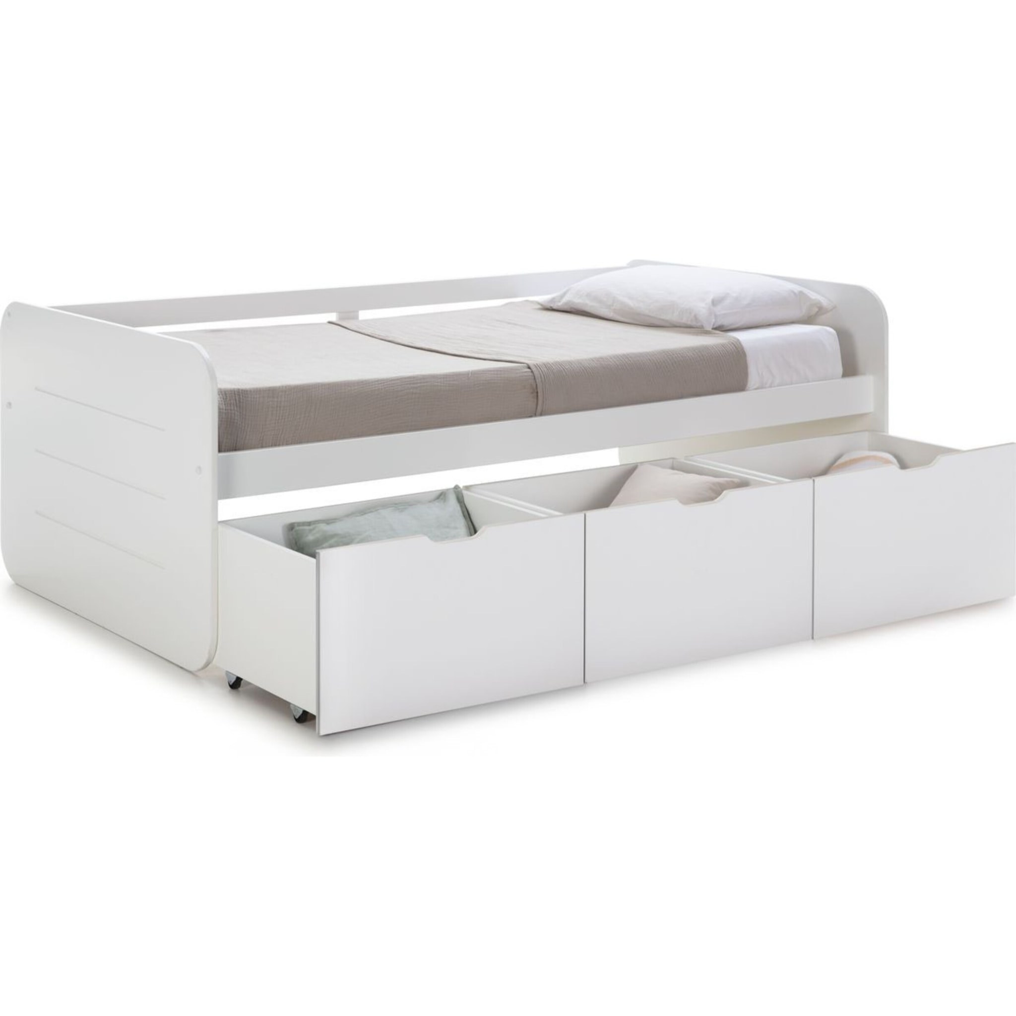Lit banquette enfant avec tiroirs - LIO