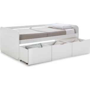 Lit banquette enfant avec tiroirs - LIO