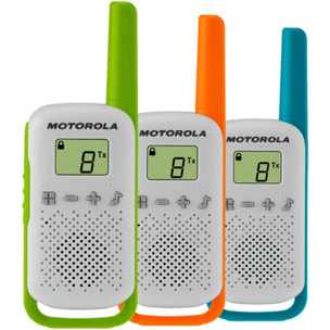 Talkie walkie MOTOROLA T42 TRIPLE PACK