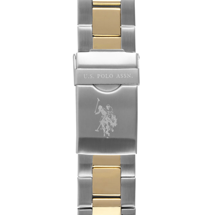 Cronografo U.S. Polo Assn. In acciaio
