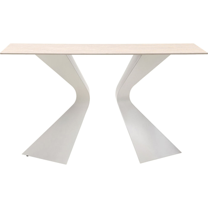 Console Gloria Travertino 140x45cm Kare Design