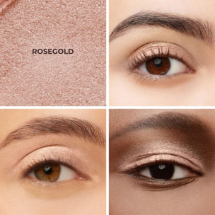 Artistry Icons - Coffret Mini fard à Paupières Teinte Rosegold + Mini Poudre Libre Fixatrice Translucent
