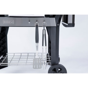 Barbecue électrique WEBER Pulse  2000 black sur chariot, 49 x39 cm
