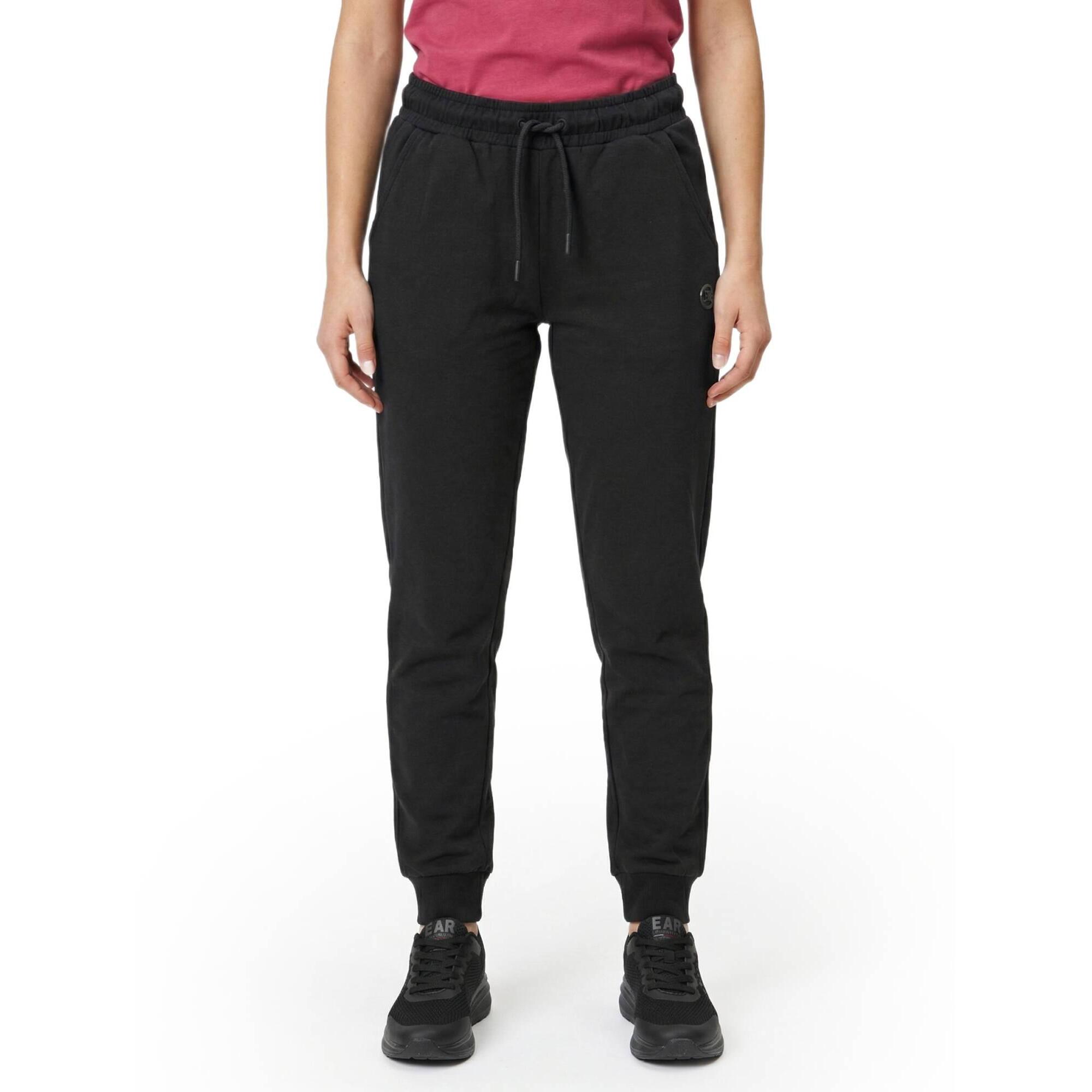 Jogger donna fit morbido Leone 1947 Apparel con logo tono su tono
