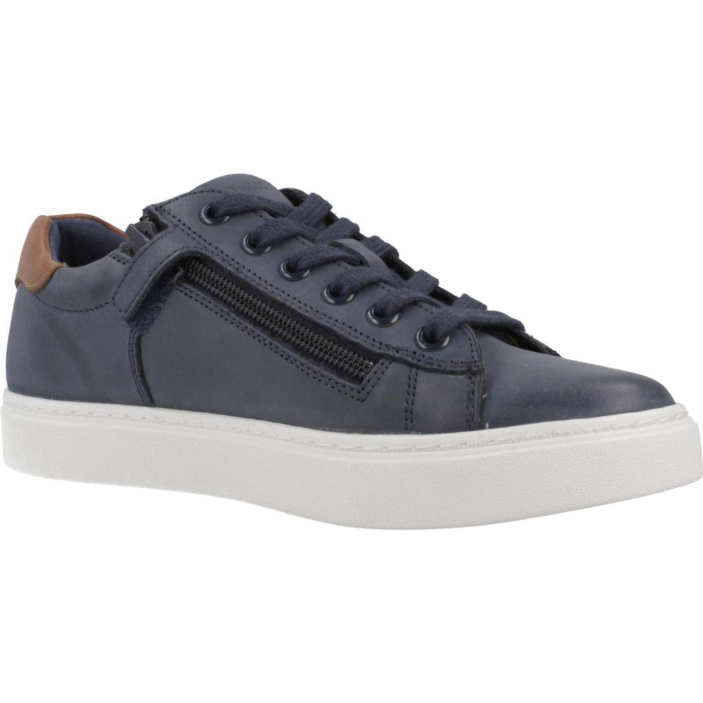 Zapatillas Niño de la marca GEOX  modelo J NASHIK A AZUL