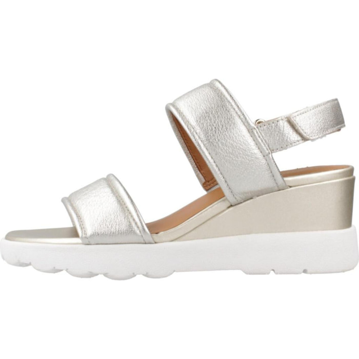 Sandalias Mujer de la marca GEOX  modelo D SPHERICA EC6 PLATA