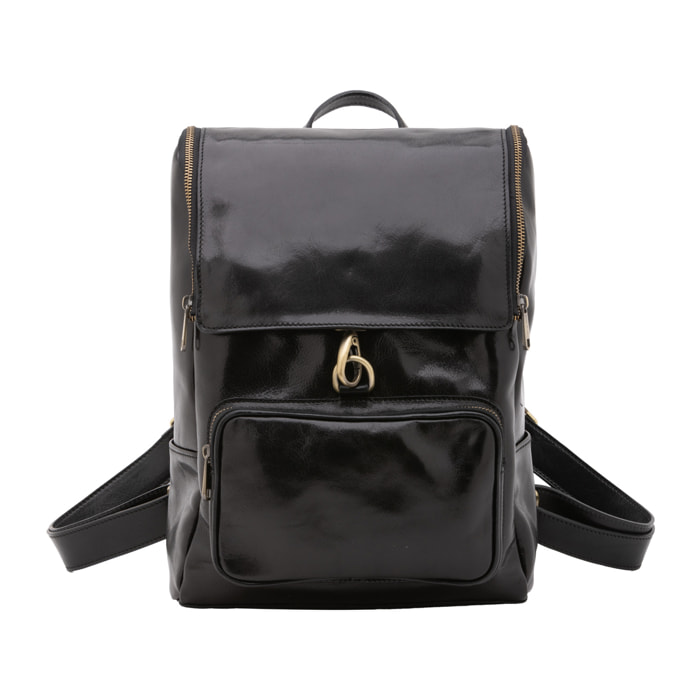 Borsa a spalla  da donna In Vera pelle Made in Italy 27x35x9 cm