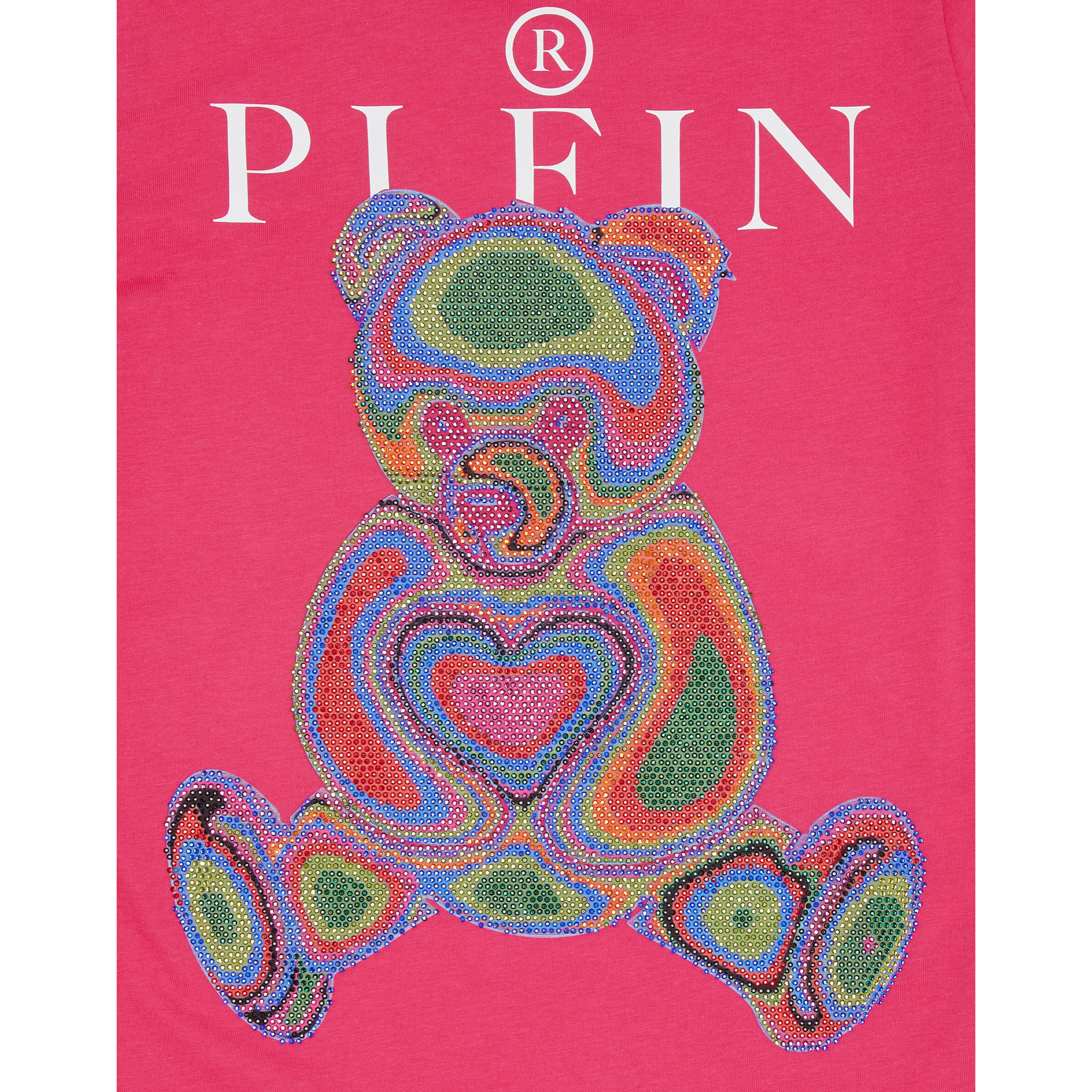 PHILIPP PLEIN Camiseta Cuello Redondo Ss TEDDY