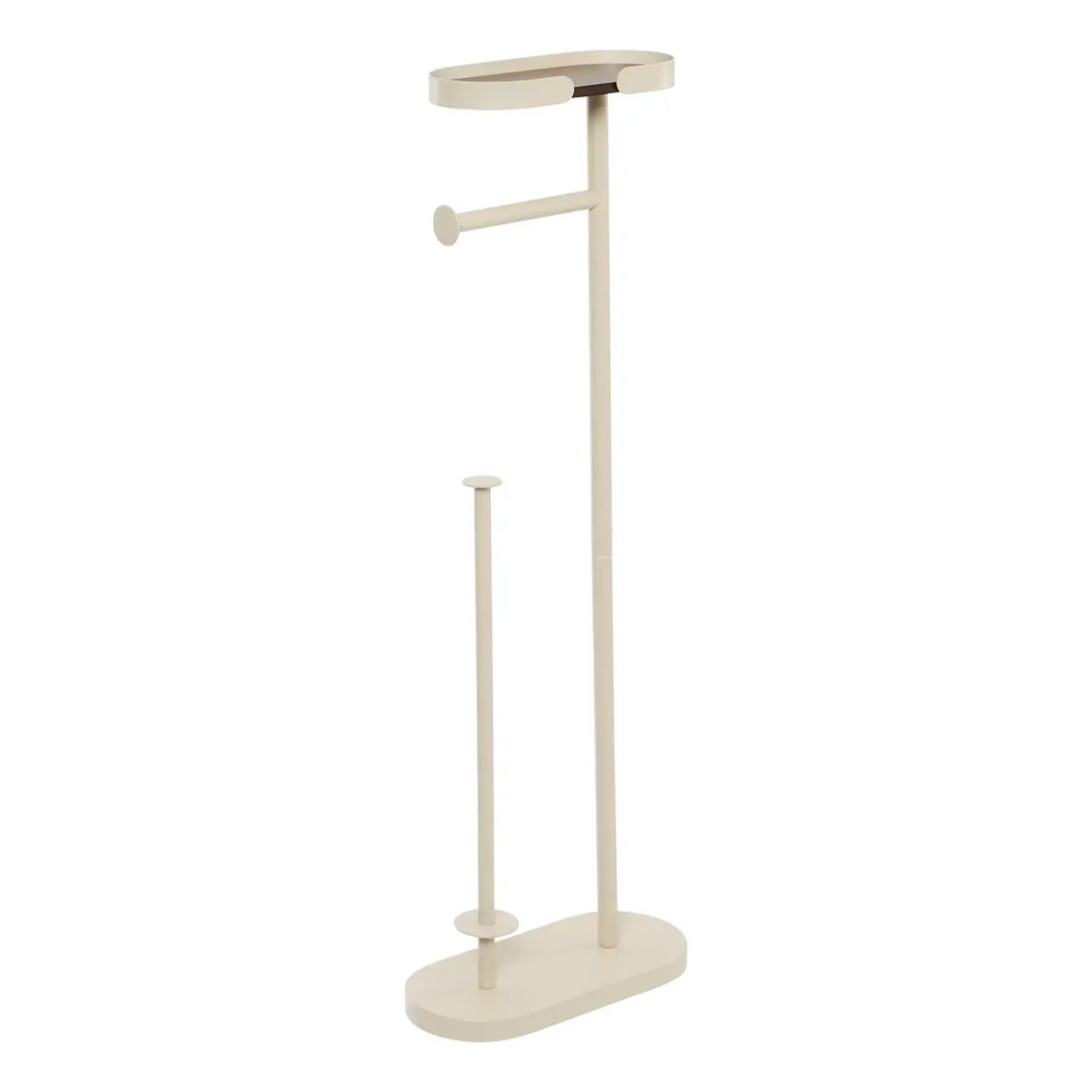 Dérouleur Argileo ovale H.72,5cm beige