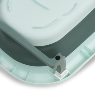 Bañera para Bebé Plegable con Cojín Reductor Ajustable