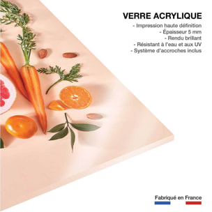 Tableau shot de vitamine c Tableau plexiglas