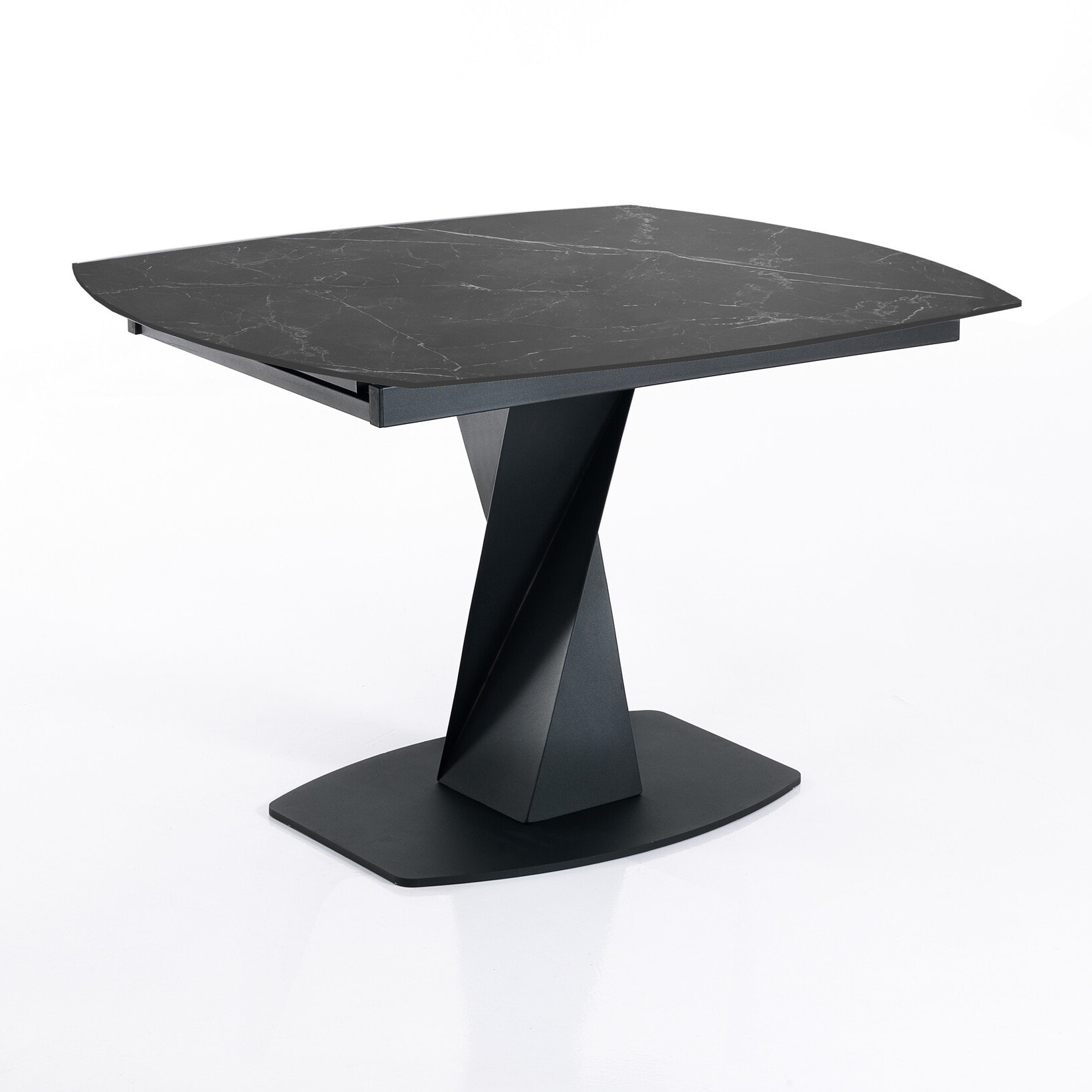 Tomasucci table extensible TWISTED BLACK MARBLE