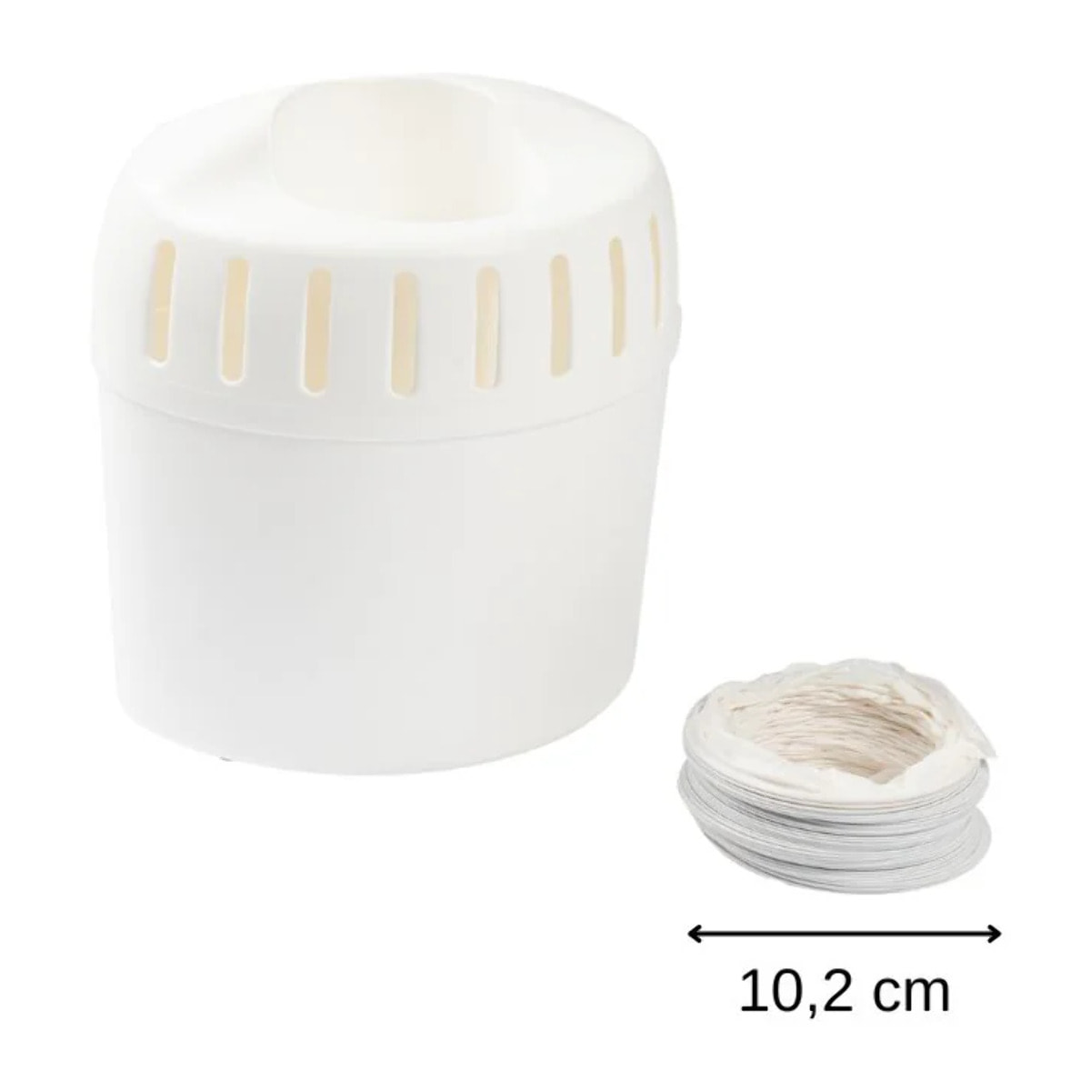 Gaine d'évacuation extérieure pour sèche-linge à condensation Fackelmann