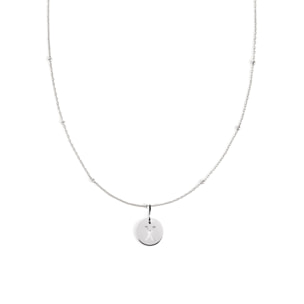 Collar Mini Medallion Plata