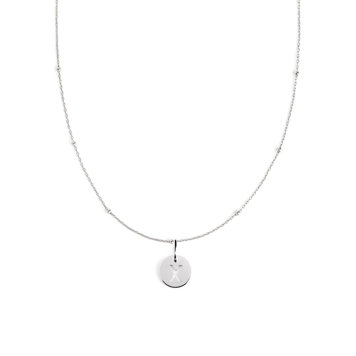 Collar Mini Medallion Plata