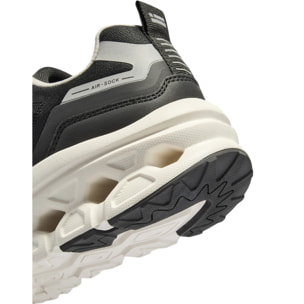 Zapatillas Deportivas Unisex Aero Dual Negro / Blanco Roto