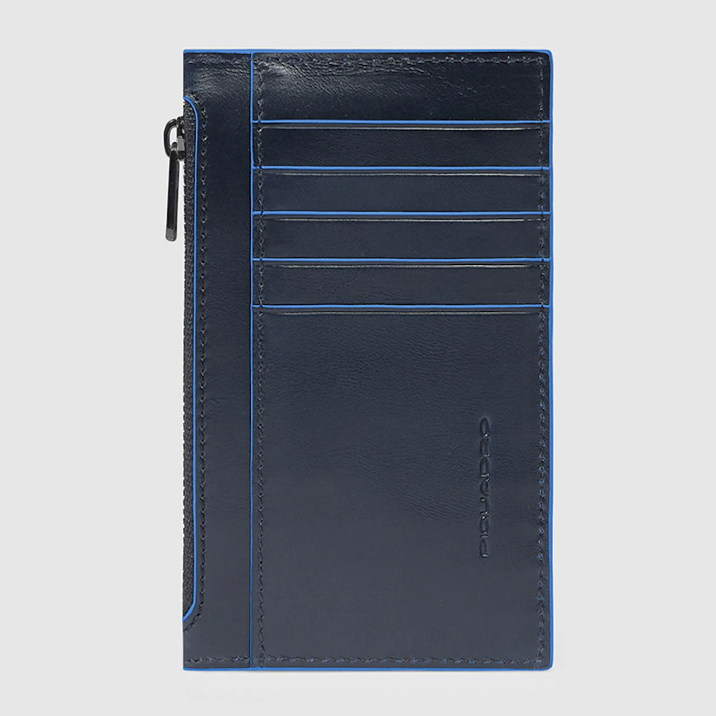 Piquadro Portacarte sottile con porta monete