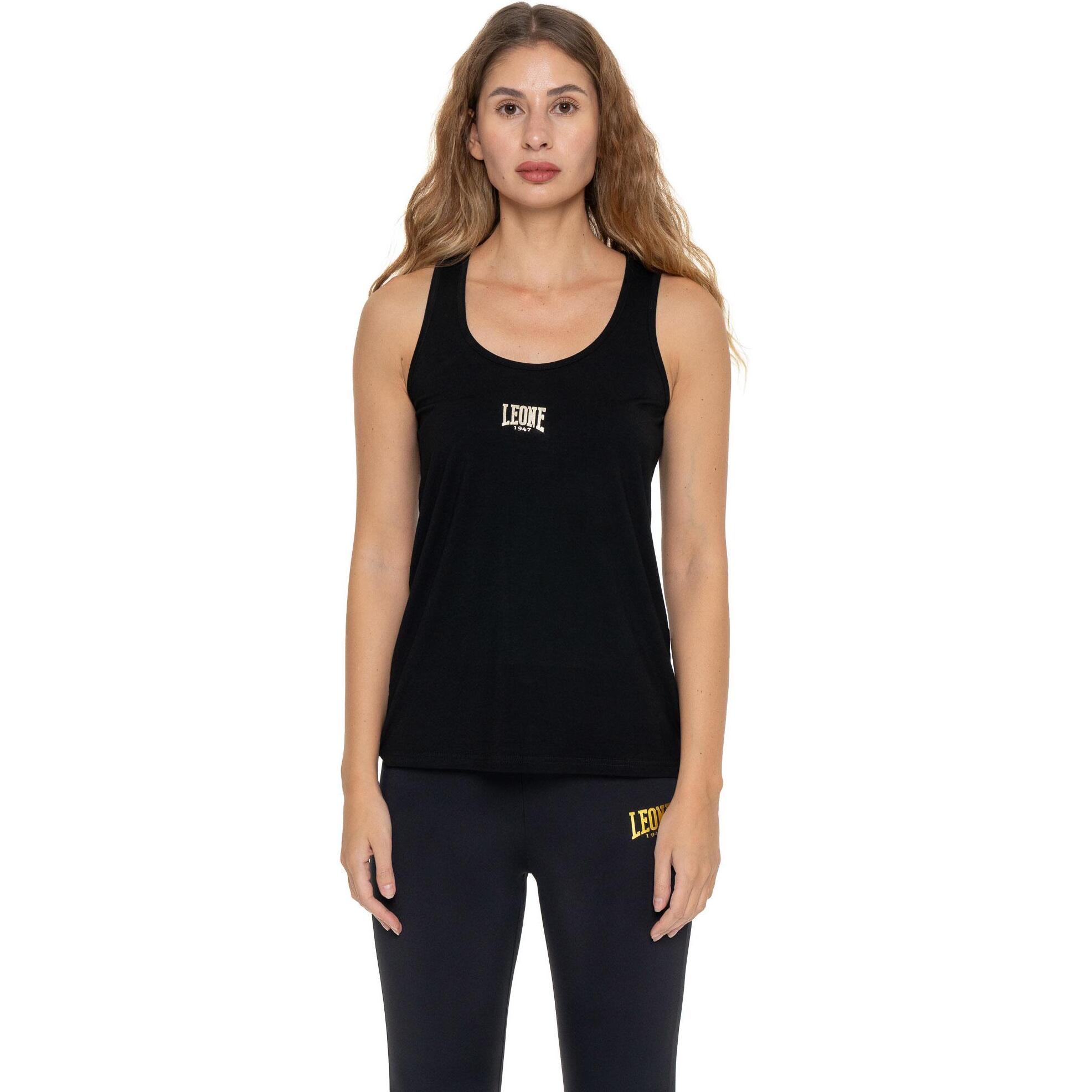 Camiseta sin mangas Active Gold para mujer