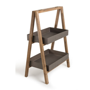 HECTOR - 'Etagère effet ''béton'' 2 niveaux PM HECTOR'