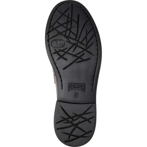 Zapatos de cordones - CAMPER Dean Twins - Burdeos - Cuero liso