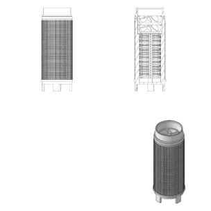 Cartouche de remplacement avec insert IPSKXM pour Adoucisseur d'eau IPS 100 Kalyxx MINI (IPSKXMINSERT)