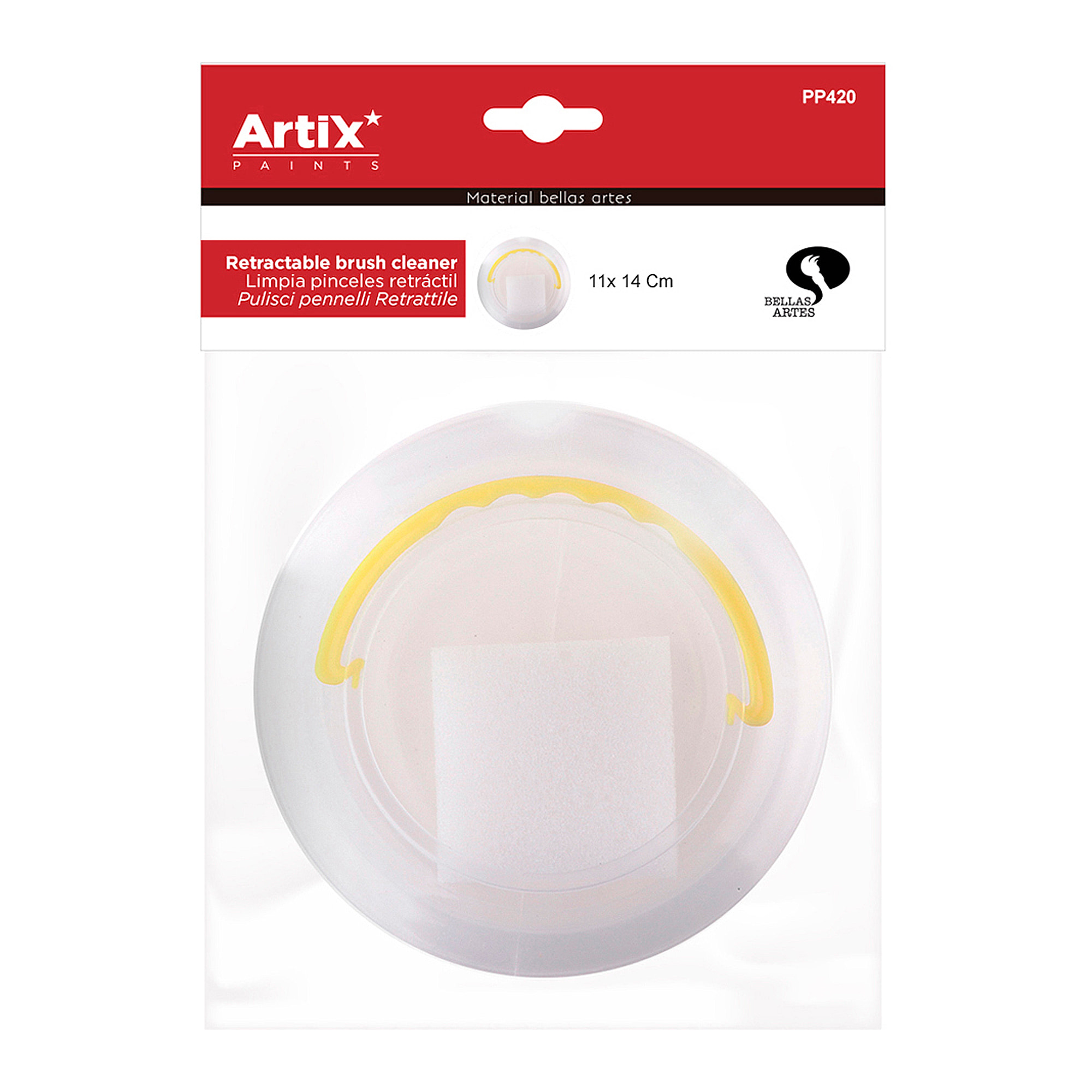 Pack 12 Uds. LIMPIA PINCELES PLEGABLE