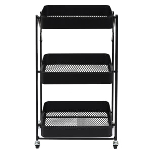 Desserte Pliante Noir