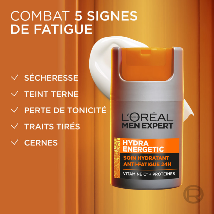 L'Oréal Paris Men Expert Hydra Energetic Soin Hydratant Anti-fatigue 50ml