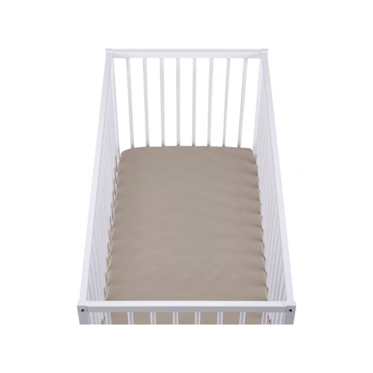 Drap-housse bébé en coton bio 70x140 bonnet 15cm - 3 coloris - CALANQUES