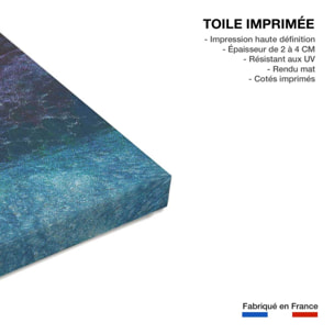 Tableau vertical rainbow Toile imprimée